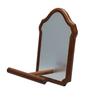 鹦鹉用品实木站架镜子虎皮牡丹玄凤啃咬棒小站台鸟笼站架解闷玩具