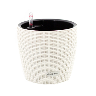 自动吸水储水花盆懒人塑料仿藤编北欧简约家用客厅阳台大号免浇水