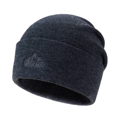 MISSIONUV男士纯羊毛保暖毛线帽
