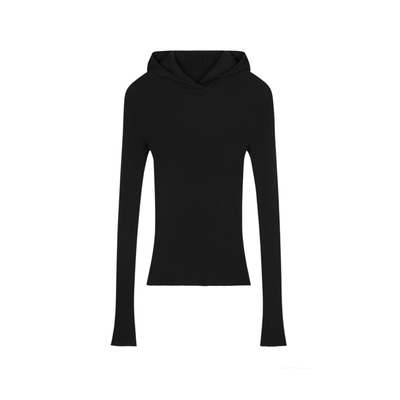 JNBY/江南布衣秋冬连帽羊毛针织衫女美利诺羊毛长袖套头5O0311790