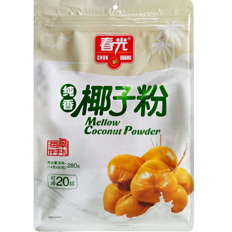海南特产春光纯香椰子粉早餐速溶