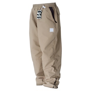 NONO滑雪裤 基础款 3L压胶防水 局部加棉 百搭 白色黑色单板