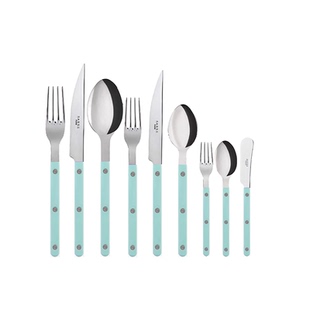 [YURUUI设计师]现货!法国Sabre Paris蓝色刀叉勺不锈钢西餐餐具