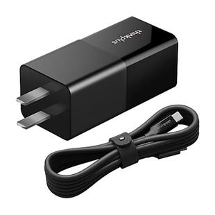 原装联想小新thinkplus口红氮化镓三口电源65W充电器手机平板笔记本小巧电源适配65瓦Air14方口type-c雷电3口