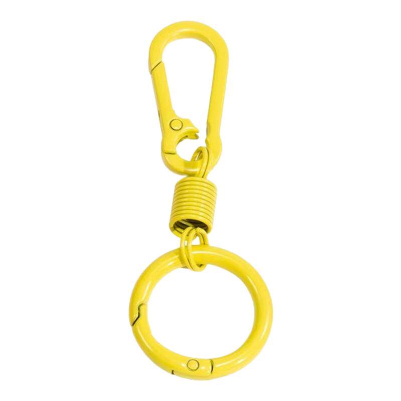 新款马可龙多彩弹簧钥匙扣