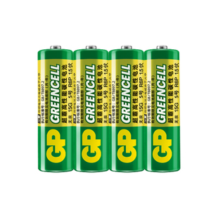 GP超霸5号7号碳性电池空调电视机顶盒遥控器电池闹钟儿童电子玩具泡泡机七号AAA五号计算器体重秤1.5v干电池