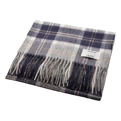 Edinburgh爱丁堡格子纯羊绒围巾