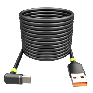适用于华为超级快充USB转TypeC接口5A6A100W66W10厘米3米5米8米10米加长超短上下7字型锄头型弯头快充数据线
