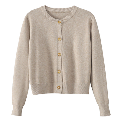 短款毛衣外套女小个子外搭开衫