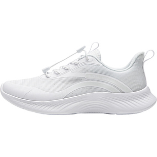 李宁儿童运动鞋男大童2026新款春季女童透气网面跑步鞋学生小白鞋