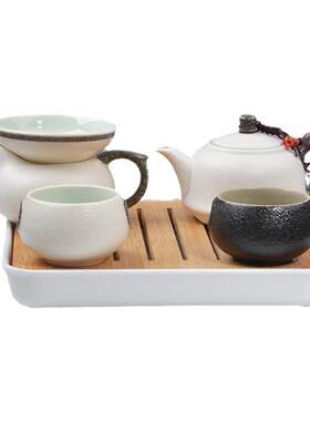 套装便携式包简约雪花一壶二杯