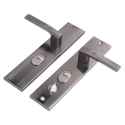 常规防盗门实心把手面板