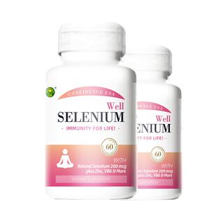 【自营】双瓶装信心康乐硒复康麦芽硒片富硒正硒酵母软胶囊