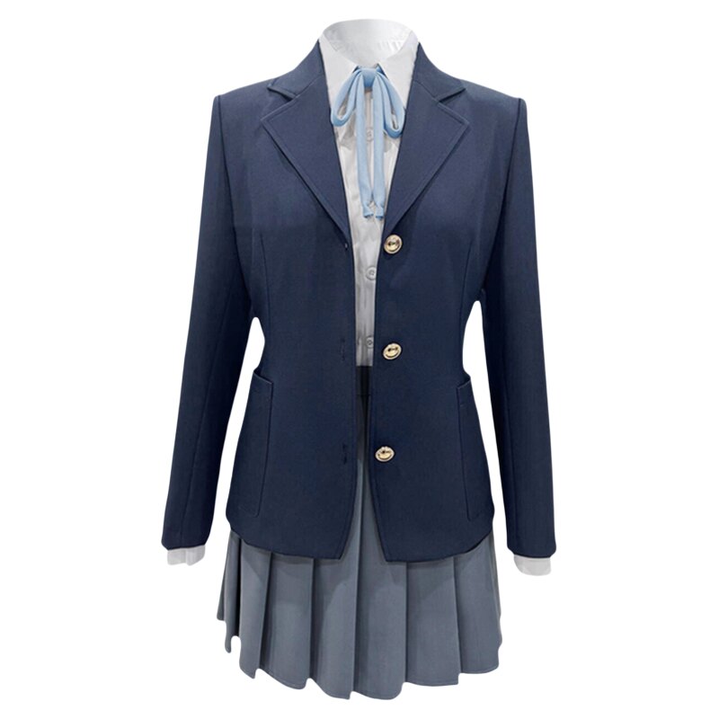 【高配版】正版轻音少女jk制服套装秋冬平泽唯cos秋山澪动漫常服