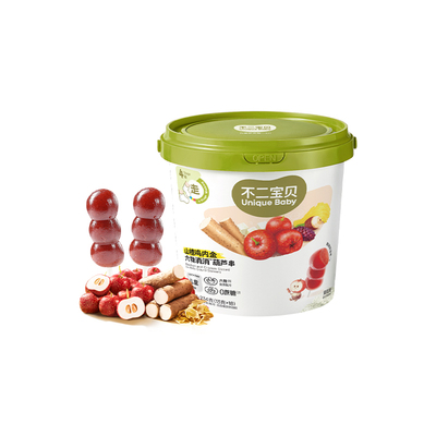 不二宝贝0添白砂糖山楂小葫芦串