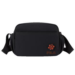 FILA FUSION|Mr Doodle斐乐包包女包挎包斜挎包单肩包黑色包
