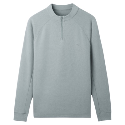 蕉下男士半拉链长袖运动速干衣