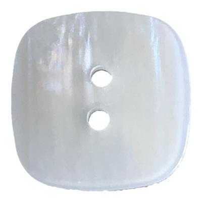 高档纽扣扣子方形白彩光