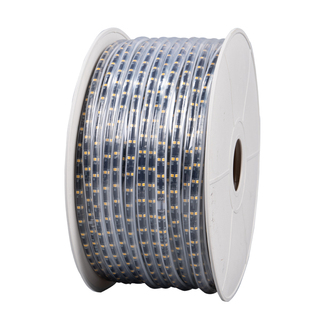 别墅屋檐灯带220v高压户外防水led灯条室外夜景装饰庭院外墙专用