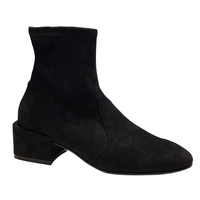 网红短筒中跟春秋单靴