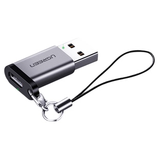 UGREEN绿联type-c转usb3.0母转公数据线转接头安卓充电耳机转换器