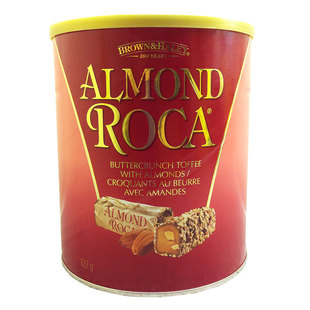 美国进口Almond Roca乐家扁桃仁巧克力黑巧海盐喜糖零食太妃酥糖