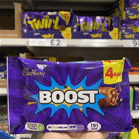 4 free shipping British Cadbury chocolate bars, chocolate cookies, Wafers and various types of bark smart beans thumbnail 8