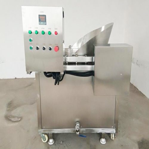 定做商用小型油炸锅 肉丸子小酥鱼自动油炸机 鸭肉鸡爪油炸设备