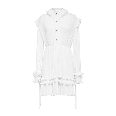 PHILIPP PLEIN 女士长袖打褶裙