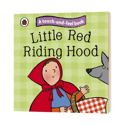 英文原版 Little Red Riding Hood: Ladybird Touch and Feel Fairy Tales  触摸童话 小红帽 纸板书 英文版 进口英语原版书籍