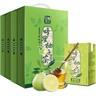 天喔蜂蜜柚子茶250ml*32盒果味茶饮料饮品热卖整箱网红水饮礼盒