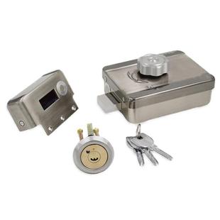 断电开锁灵动锁灵性锁电机锁静音电控锁12V门禁电子锁楼宇对讲锁