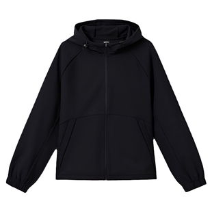 SPAO韩国同款冬季女士简约休闲通勤易搭运动连帽外套