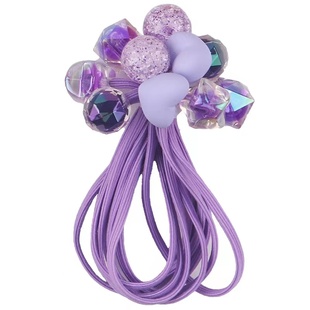 小熙瓜马尾长绳皮筋双头发绳儿童发饰编发头绳宝宝皮筋发圈高弹力