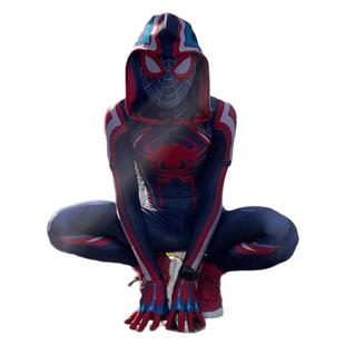 万圣节2099蜘蛛侠连体紧身衣Spiderman Cosplay zentai战衣服