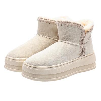 BLOCCO冬季新款韩版时尚雪地靴