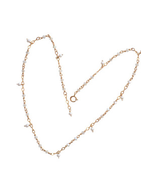 满天星颈链珍珠女珍珠