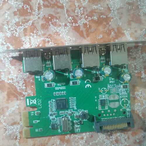 溢价-西霸FG-EU306B PCI-E4口USB3.0转接卡