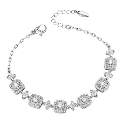 旭平女合金镀金轻奢手链