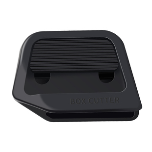 陶瓷拆箱刀创意安全自动回弹磁吸防粘开箱刀拆快递包裹专用开箱神器快递专用拆包裹直角凹槽纸箱包裹切割器刀