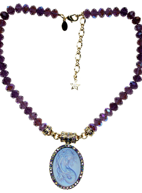 KirksFolly幻彩水晶美人鱼项链