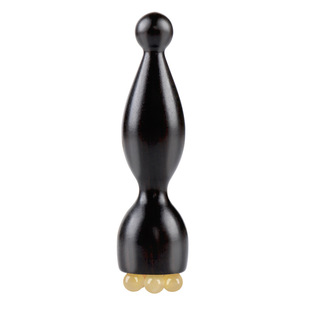 朱雀三啄工具小莲蓬真羊角面部眼部按摩棒滚珠点穴拨筋棒美容神器