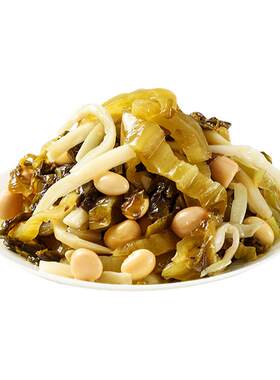津味佐餐四宝梅菜花生榨菜笋丝开胃菜下饭菜酸菜咸菜大全整箱批发