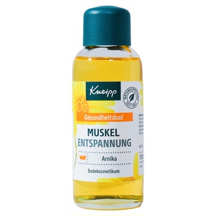 现货 德国Kneipp克奈圃山金车关节肌肉舒缓沐浴泡澡精油100ml