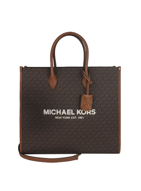 Michael Kors/MK  奥莱款MIRELLA大号PVC印花女士手提斜挎托特包