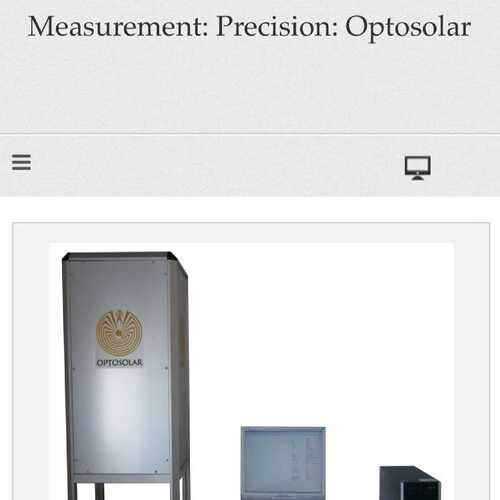询价OPTOSOLAR太阳能模拟器