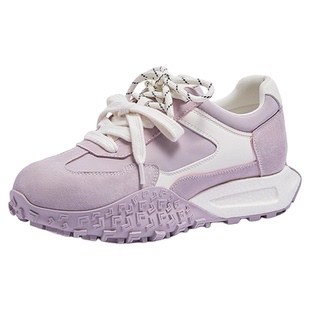 骆驼运动鞋2025秋冬新品德训鞋女款时尚厚底板鞋休闲百搭增高女鞋