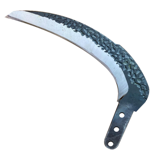 德国高锰钢镰刀割草镰刀头农用镰刀玉米杆锻打淬火加厚锻打镰刀头