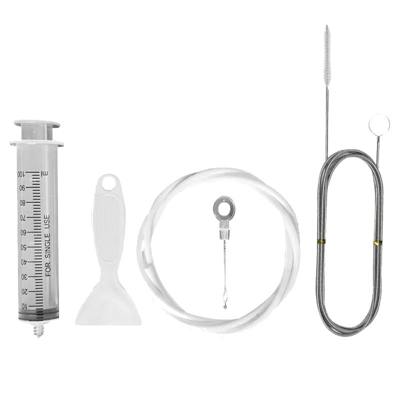 冰箱疏通器通排水孔家用水道神器带毛刷工具抖音堵塞清洗积水清理