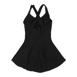 连体泳衣女胖MM加大码夏季时尚吊带裙式修身显瘦聚拢高级度假泳装